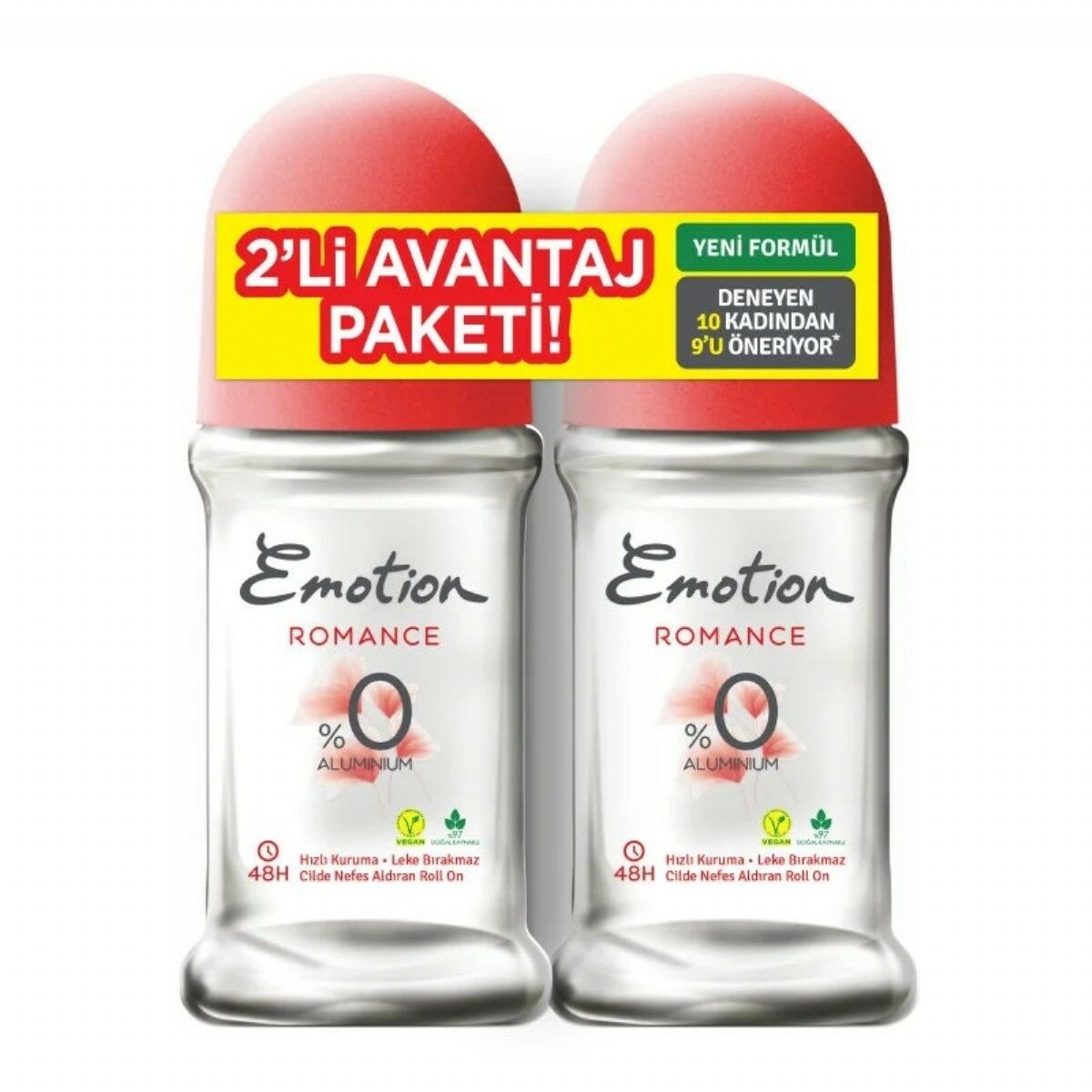 EMOTİON ROLLON ROMANCE 50ML 2 Lİ