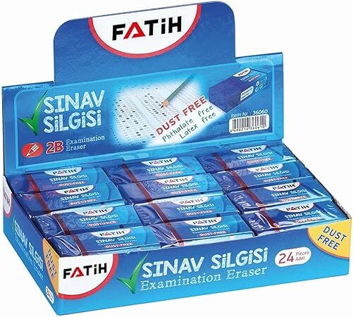 FATİH FS24M MAVİ SINAV SİLGİ