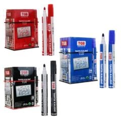 TGB BEYAZ TAHTA KALEMİ KIRMIZI (SİYAH-KIRMIZI-MAVİ