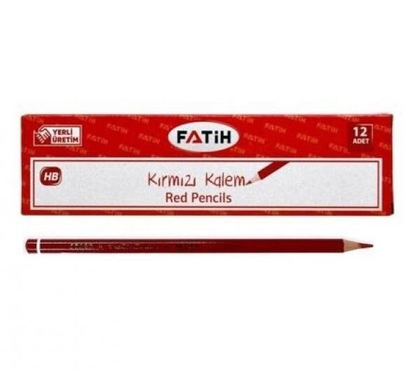 FATİH EKO KIRMIZI KURŞUN KALEM
