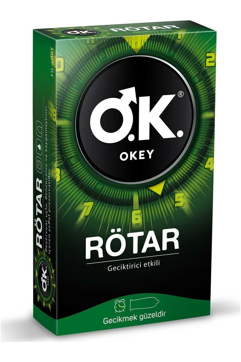 OKEY RÖTAR PREZERVATİF 10 LU