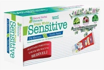 FRESH WHİTE DİŞ MACUNU YEŞİL ÇAYLI