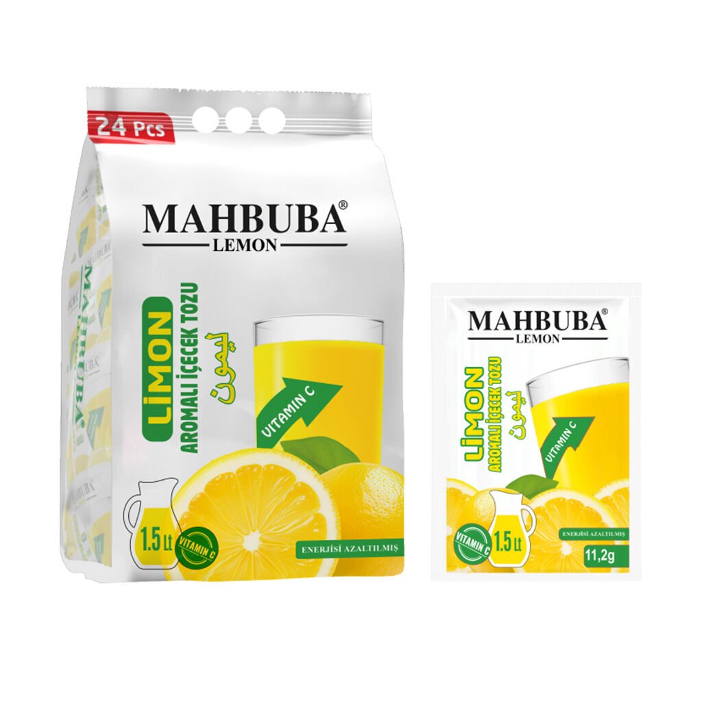 MAHBUBA LİMON İÇECEK TOZU 24X11,2 GR