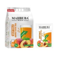 MAHBUBA ŞEFTALİ İÇECEK TOZU 24X11,2 GR