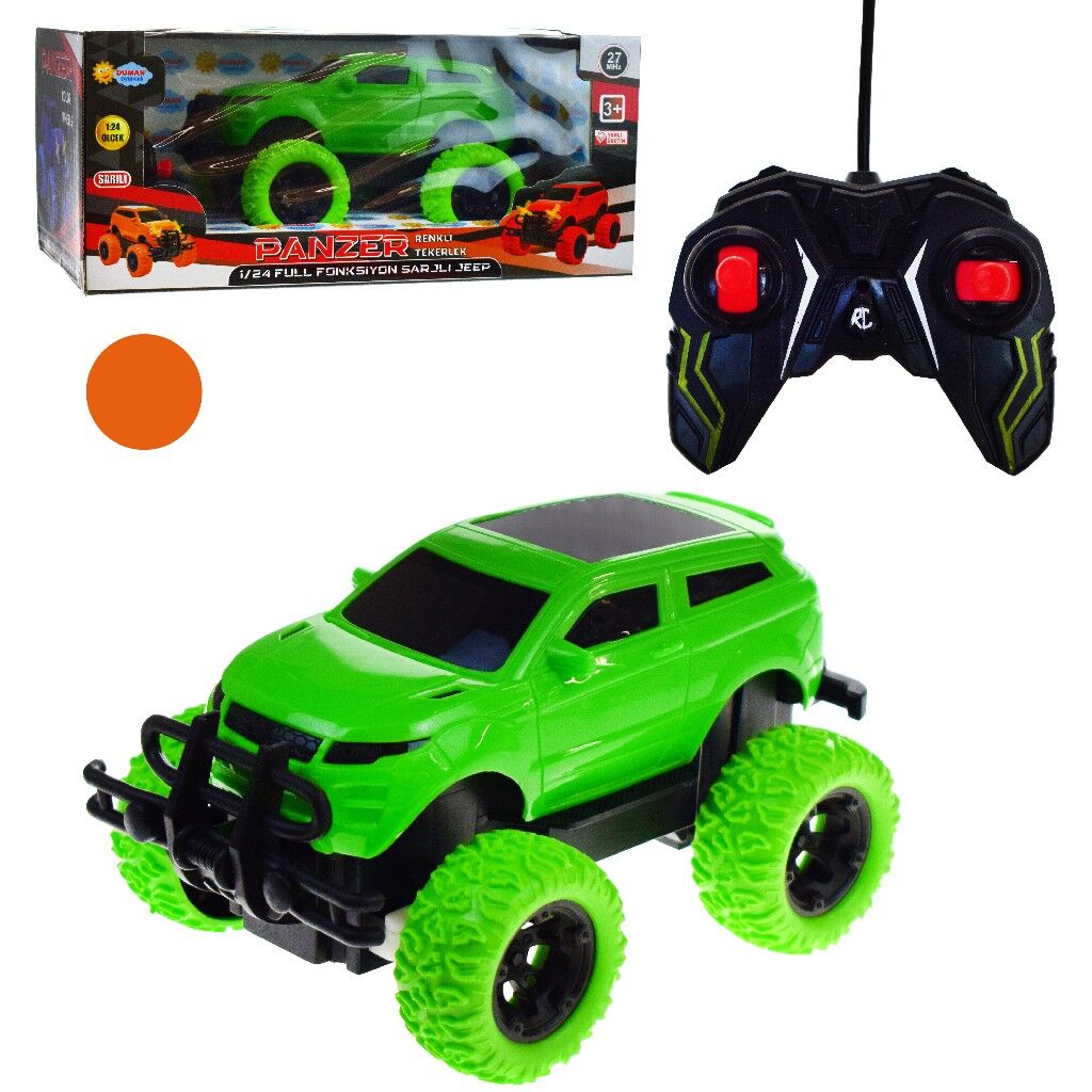 UZAKTAN KUMANDALI PANZER ŞARJLI ARABA