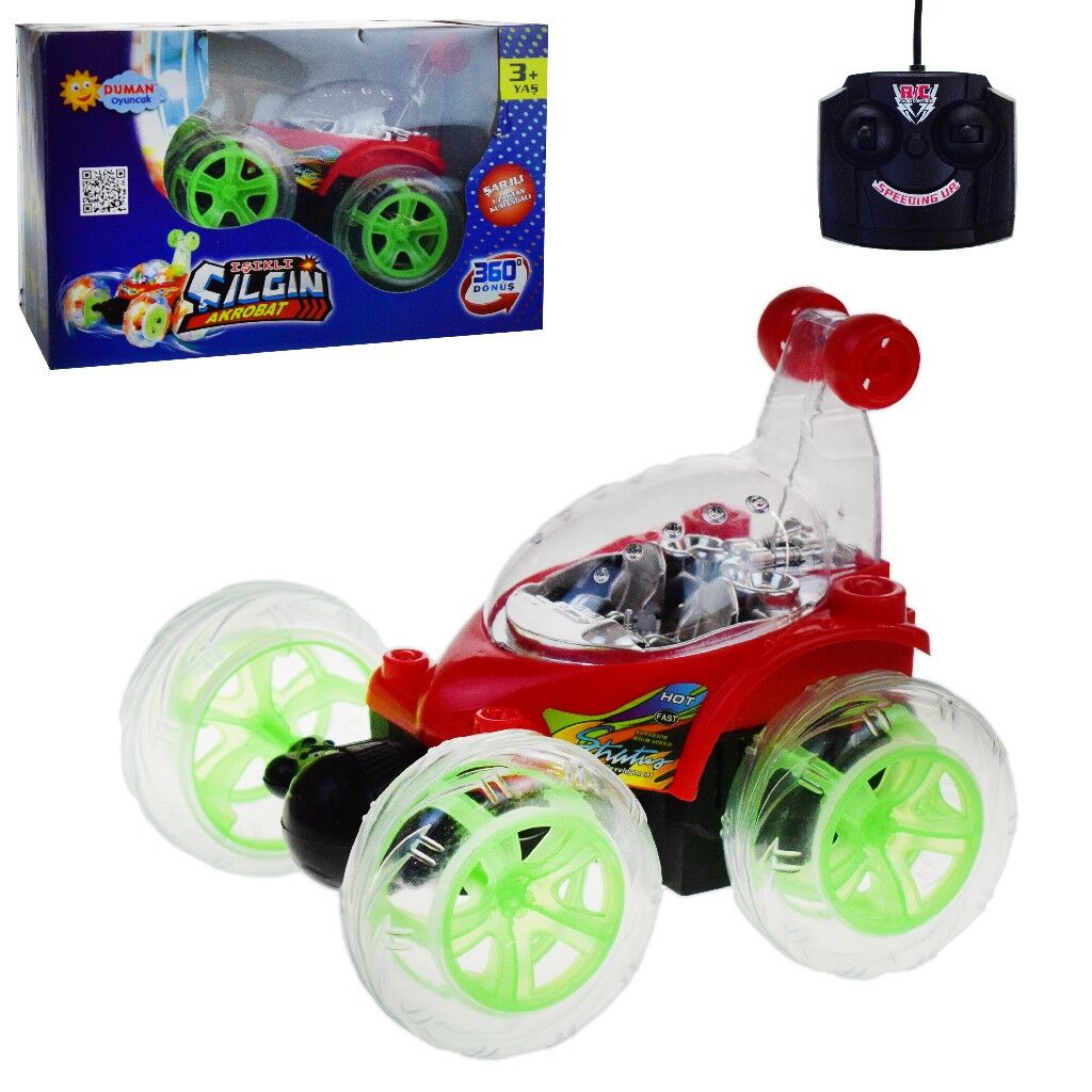 UZAKTAN KUMANDALI ŞARJLI ÇILGIN AKROBAT