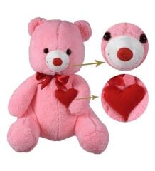 PELUŞ 80 CM KALPLİ AYI