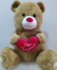 PELUŞ 45 CM KAHVERENGİ AYI UCR-004