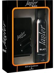 JAGLER KOFRE BLACK EDT 90 ML+ DEO 150 ML MEN