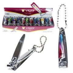 VİGOR KÜÇÜK TIRNAK MAKASI RENKLİ V-502