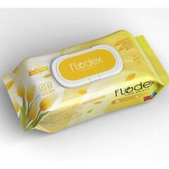 FLODEX YELLOW ISLAK MENDİL 90 LI (SARI PKT)