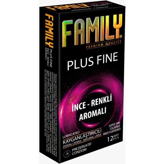 FAMILY İNCE RENKLİ  PREZERVATİF