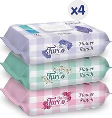 BABY TURCO  90 LI ISLAK HAVLU KARIŞIK