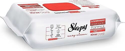 SLEEPY KİRAZ ÇİÇEĞİ YÜZEY TEMİZLİK HAVLUSU 100 LÜ