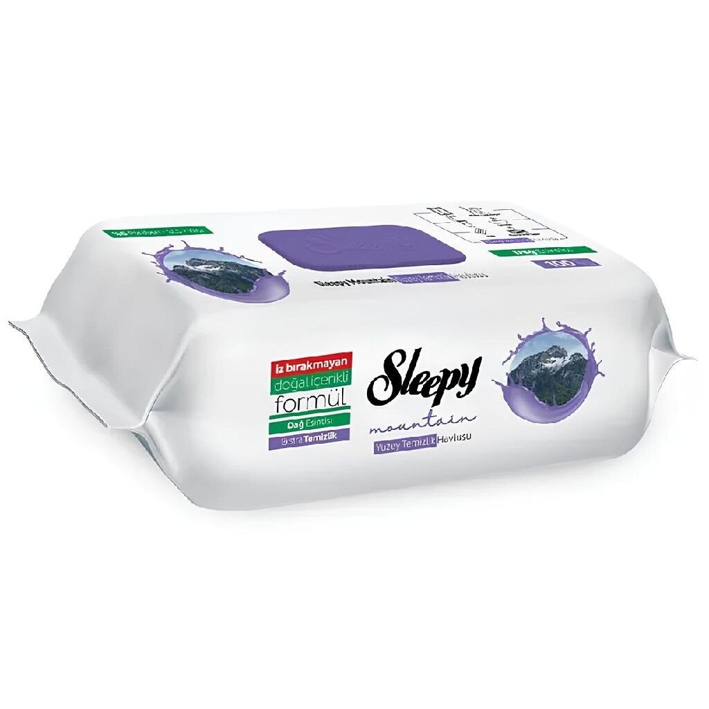 SLEEPY 100 LÜ DAĞ ESİNTİSİ YÜZEY TEMİZLİK HAVLUSU