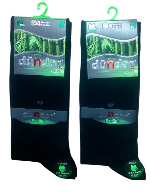 DÜNDAR ERKEK ÇORAP BAMBU LİKRALI 40-44