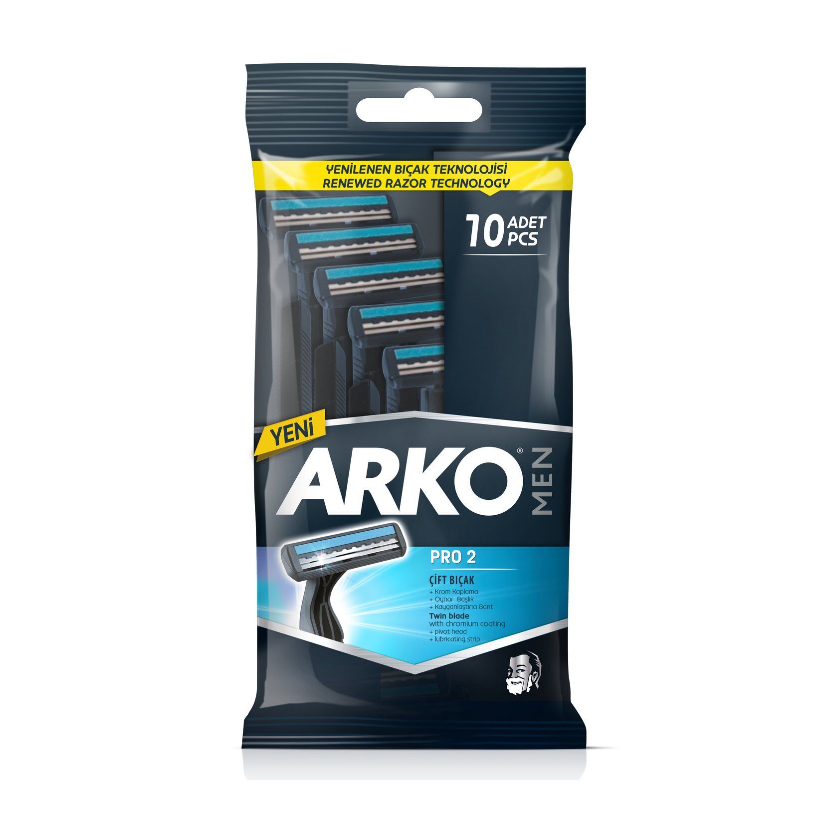 ARKO TRAŞ BIÇAĞI PRO 2 10 LU POŞET