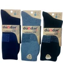 DÜNDAR ERKEK LAMBSWOOL YÜN ÇORAP 40-44