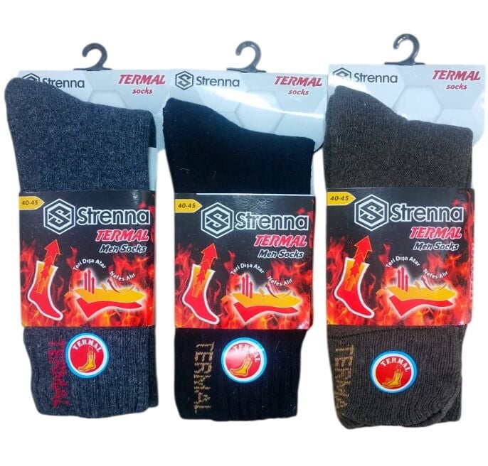 STRENNA ERKEK TERMAL SOKET ÇORAP 40-44