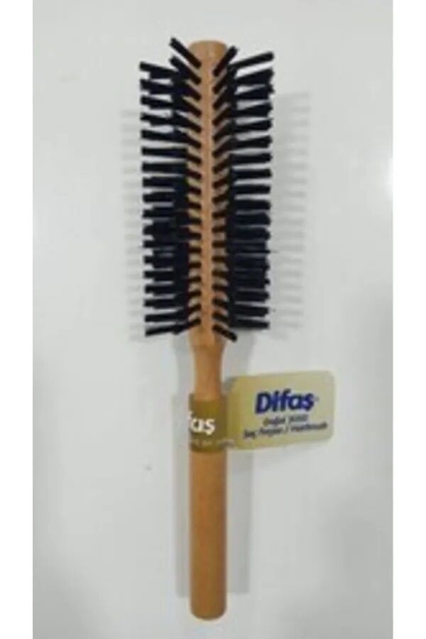 DİFAŞ NATURAL SAÇ FIRÇASI AHŞAP 3050