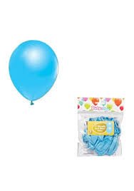 BALONEVİ METALİK MAVİ BALON 12**