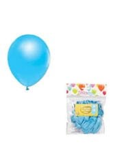 BALONEVİ METALİK MAVİ BALON 12**