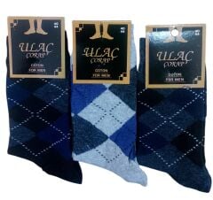 ULAÇ ERKEK BİLGİSAYARLI ÇORAP 40-44