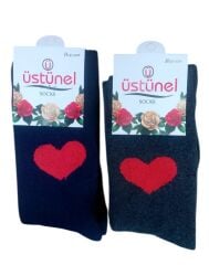 ÜSTÜNEL BAYAN HAVLU ÇORAP