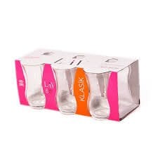 LAV ÇAY BARDAĞI SADE 6 LI KLASİK