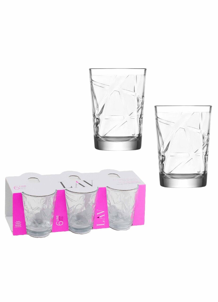 LAV KAHVALTI BARDAĞI DESENLİ 6 LI LINE 208