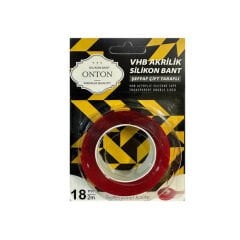 ONTON SİLİKONİZE BANT 18X2 MT PAKET