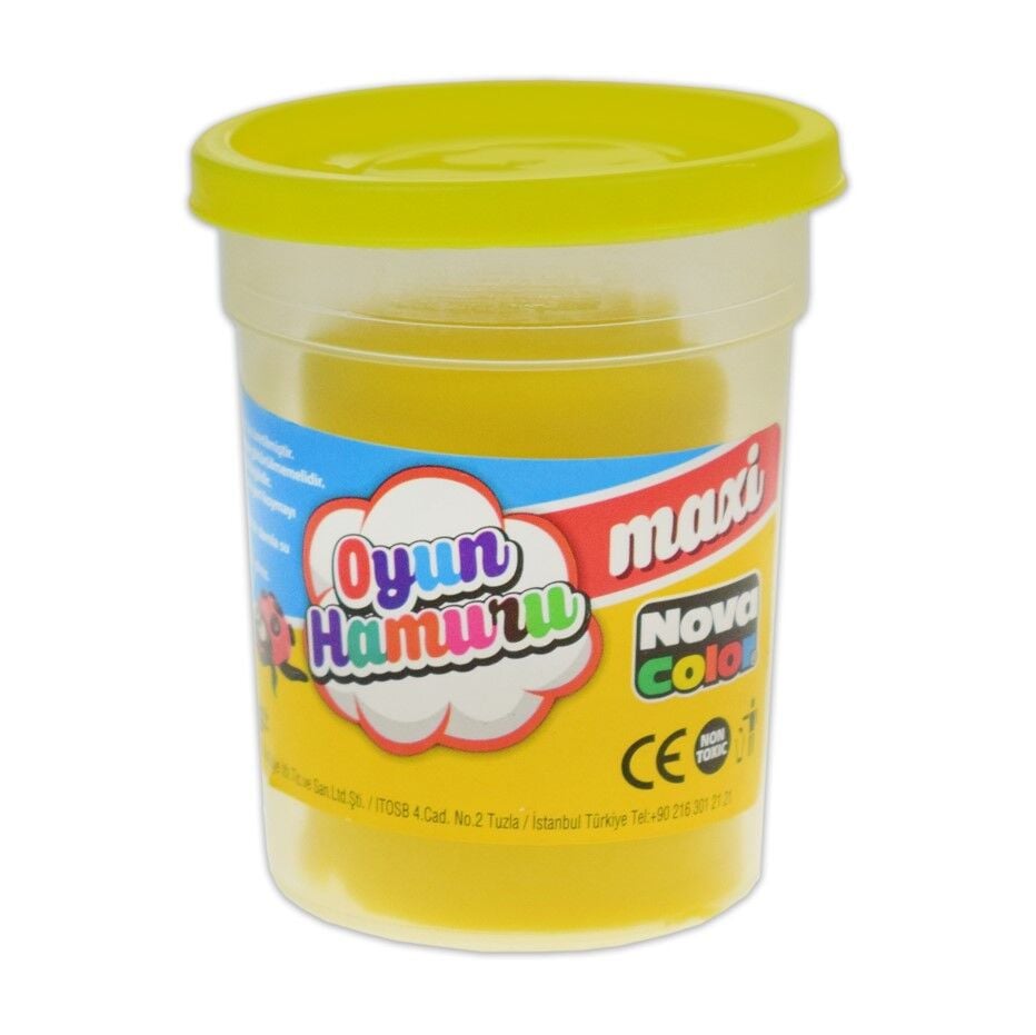 NOVA COLOR OYUN HAMURU MAXİ SARI
