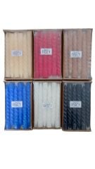 İNFİNİTY BURGULU ŞAMDAN MUMU 2,2X18 CM (PK 12 Lİ)