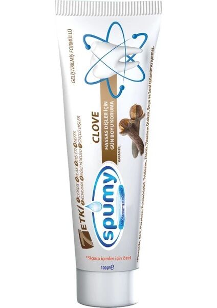 SPUMY DİŞ MACUNU KARANFİL 75ML