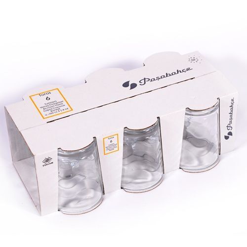 PAŞABAHÇE TOROS YARIM KAHVALTI BARDAK 6LI 52514