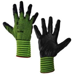 MAFEL ZEBRA ELDİVEN YEŞİL-SİYAH NO:10 MF-132