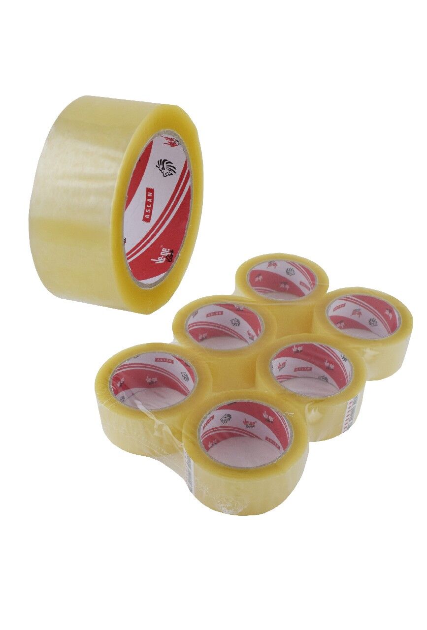 VE-GE ASLAN 45X100 MT KOLİ BANDI ŞEFFAF