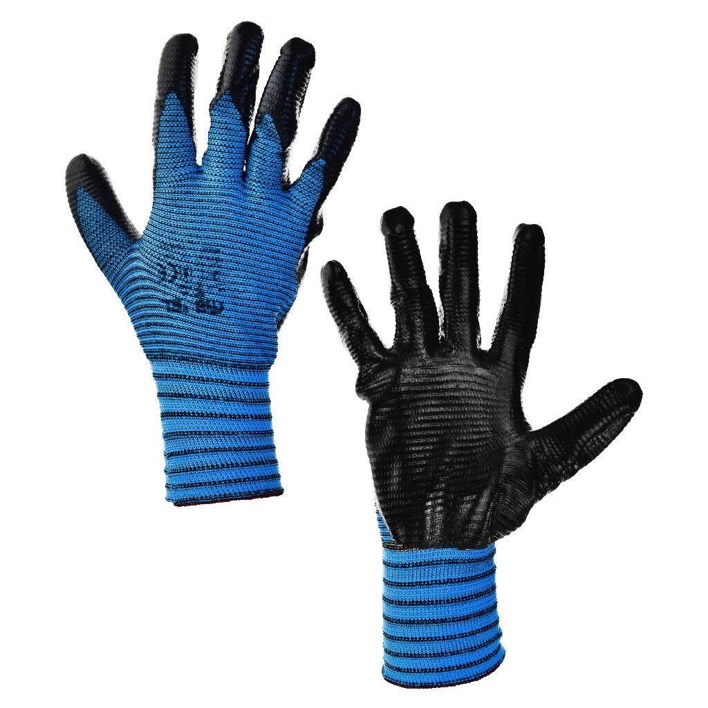 MAFEL ZEBRA ELDİVEN EXTRA MAVİ-SİYAH NO:10 MF-131