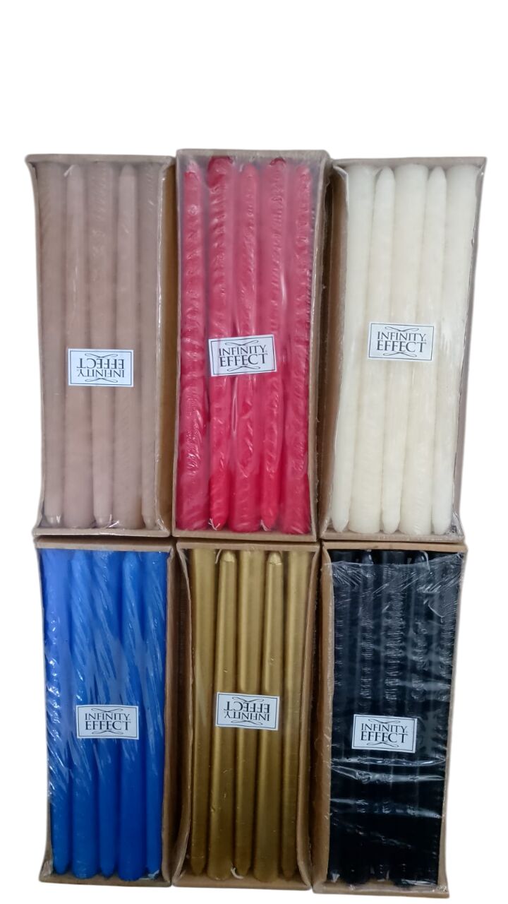 İNFİNİTY ŞAMDAN MUMU 2,2X25 CM (PK 10 LU)