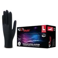 BEYBİ NİJOY L PUDRASIZ ELDİVEN SİYAH LATEKS
