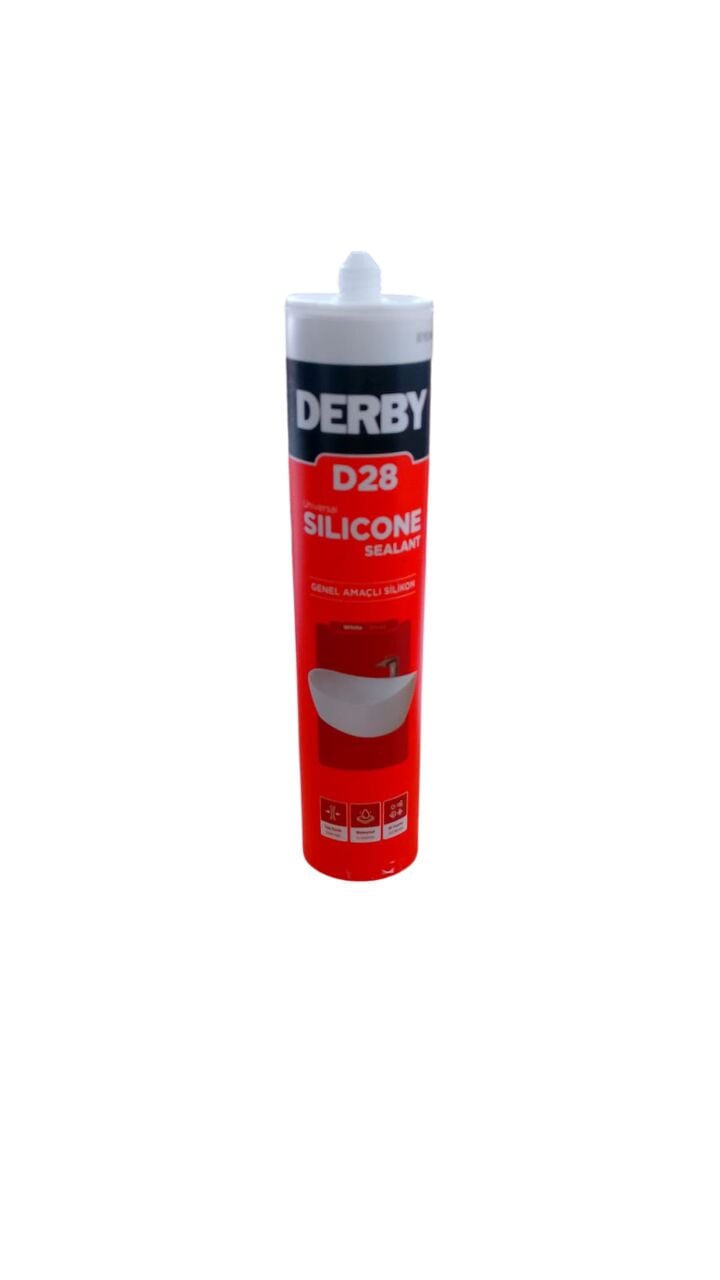 DERBY D28 BEYAZ SİLİKON 240 ML