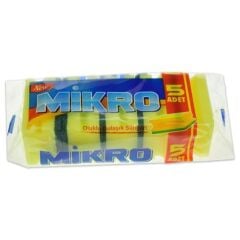 MİKRO 5 Lİ OLUKLU SÜNGER 36 LI