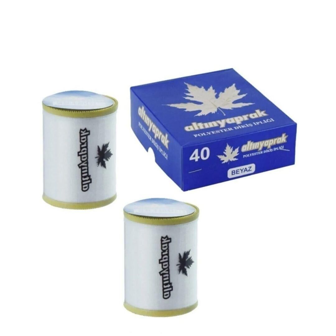 ALTINYAPRAK BEYAZ DİKİŞ İPLİĞİ 900 MT