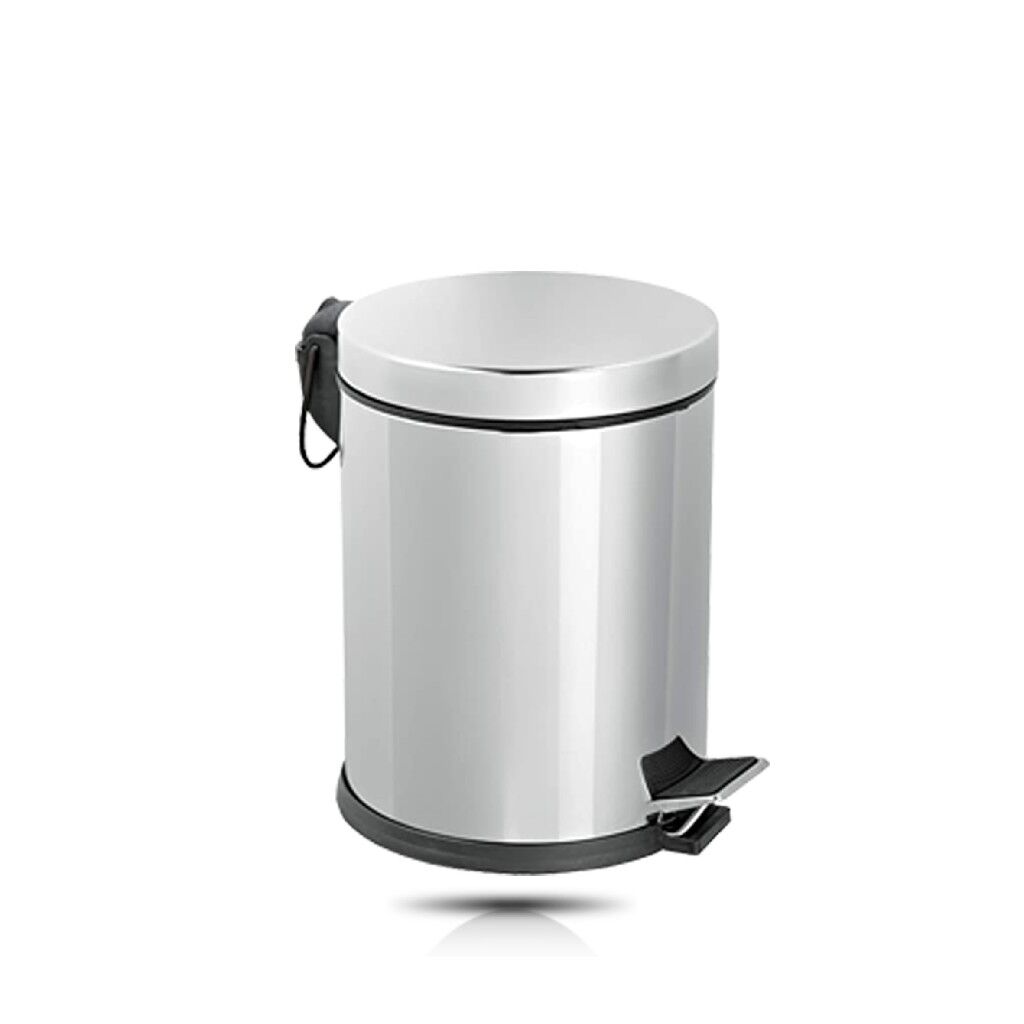 ÇLK PEDALLI ÇÖP KOVASI KROM 12 LT KOD:708