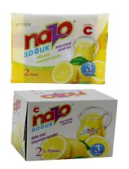 NAZO LİMON AROMALI SOĞUK TOZ İÇECEK 9GR*24