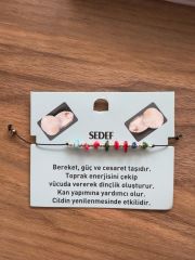 SASTA KIRIK DOĞALTAŞ BİLEKLİK 192 Lİ 1