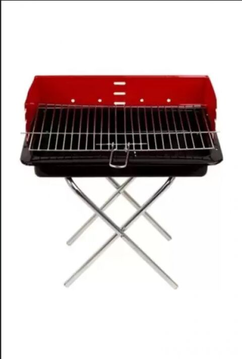 NURGAZ 0108FATİH LÜKS KIRMIZI MANGAL KARE AYAKLI 40 CM