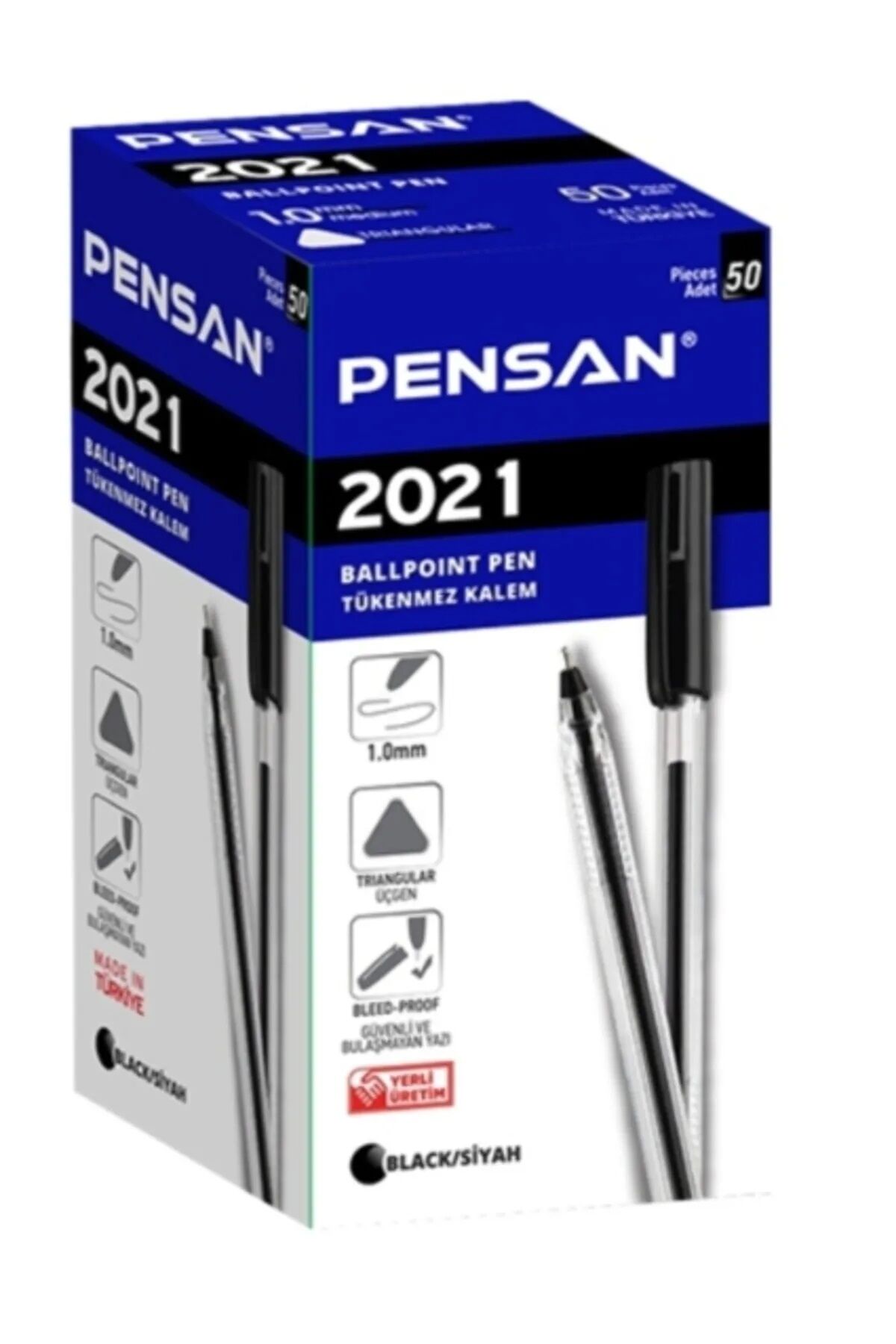 PENSAN 2021 SİYAH TÜKENMEZ KALEM