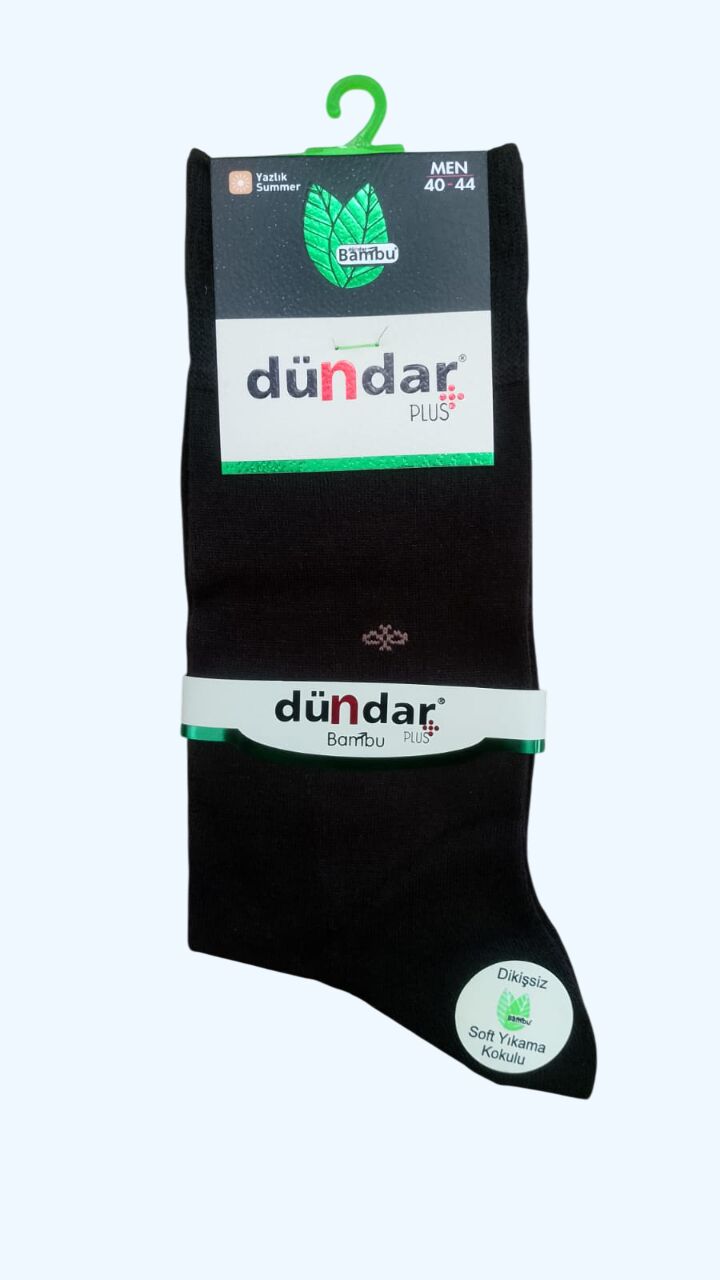 DÜNDAR ERKEK İNCE PENYE ÇORAP BAMBU PLUS 40-44
