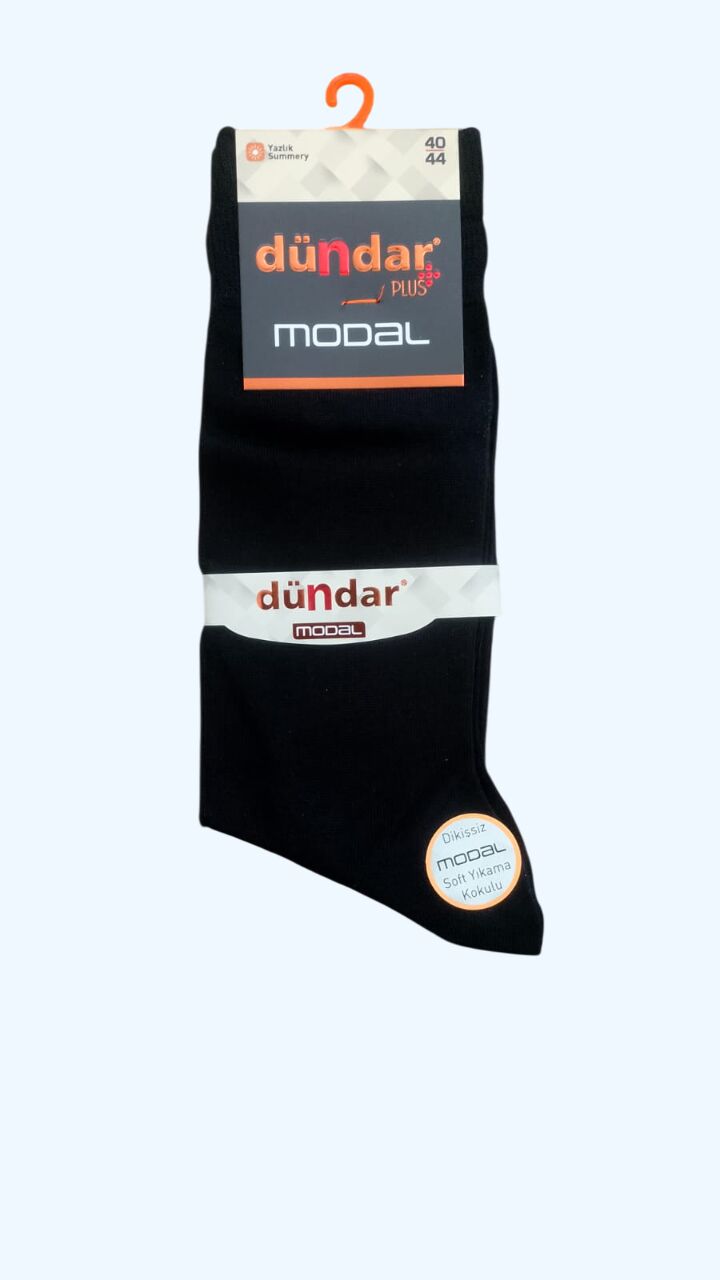 DÜNDAR ERKEK İNCE MODAL ÇORAP PENYE PLUS 40-44